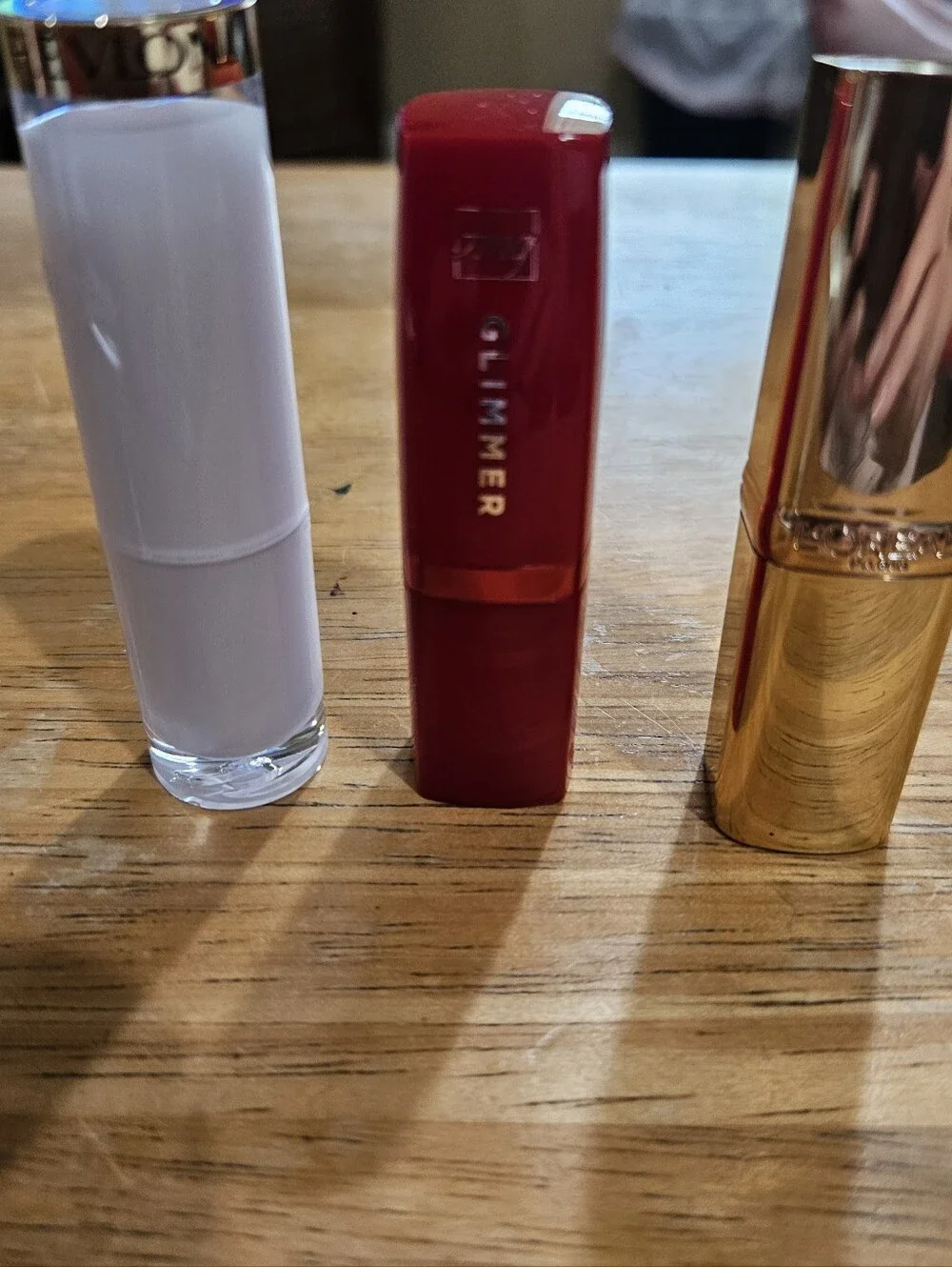 3 Lipsticks, Avon, Loreal, And Revlon.   New/Unused.